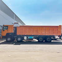 Подержанный самосвал Howo 8X4 для земляных работ и перевозки тяжелых грузов