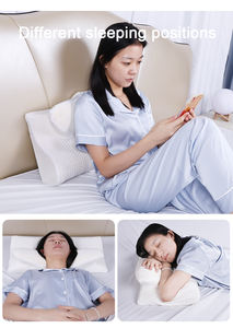 पीठ गर्दन और कंधे के लिए आकार की मेमोरी फोम तकिया को तितली कर्षण बैकरेस्ट के लिए दर्द भरी स्मृति कपास से राहत मिलती है - Product Image 5