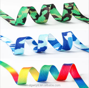 Nhà Máy Biểu Tượng Tùy Chỉnh Thương Hiệu Nhựa Tip Jacquard Dệt Dây Kéo In Thư Dây Giày Hoodies Vẽ Dây - Product Image 5