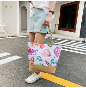 Schulmädchen Canvas Handtasche Neue Damen Schultertasche Damen Canvas Tragetasche - Product Image 5