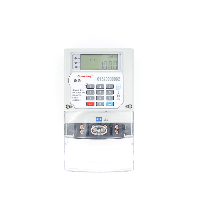 New Products DDSy5558 Single Phase Keypad Prepaid Kwh Meter With Free Vending Software