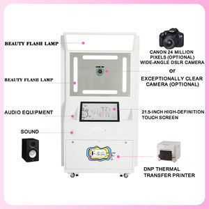 JLJ ขายส่ง<span class=keywords><strong>ราคา</strong></span>สติกเกอร์บูธภาพถ่ายอาเขต/ห้างสรรพสินค้า/ถนนกล้องเครื่องหยอดเหรียญห้องถ่ายภาพเซลฟี่พร้อมการพิมพ์ - Product Image 2