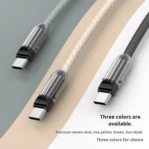 Promotion chaude anti-perte fil tressé Nylon PD 60W attache de données de charge rapide - Product Image 4