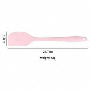 Utensilios de Cocina Resistentes al Calor de Diseño de una Sola Pieza, Espátula de Silicona, Raspador Flexible, Herramienta para Mezclar Postres sin Costuras - Product Image 3