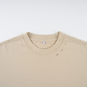 TKAN58 Manufacturer's Oversized Cropped Boxy <b>TShirt</b> Custom Streetwear for Men High Quality 100% Cotton Heavy 260 Grams T Shirt - Product Image 3