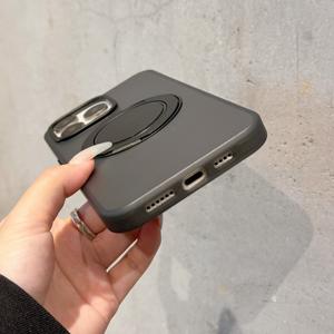 360 rotatif doux pour la peau mat clair PC antichoc sûr étui de téléphone portable magnétique pour <span class=keywords><strong>iPhone</strong></span> 15 <span class=keywords><strong>14</strong></span> 13 Pro Max - Product Image 6