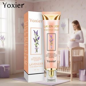 Yoxier品牌面部护理修复霜淡斑薰衣草疤痕去除纹身霜妊娠纹霜 - Product Image 1