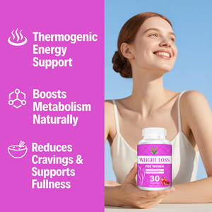 Hot Selling Weight Loss Capsules for Women Metabolism Support Appetite Control Thermogenic Energy Support Reduce Cravings - Product Image 4