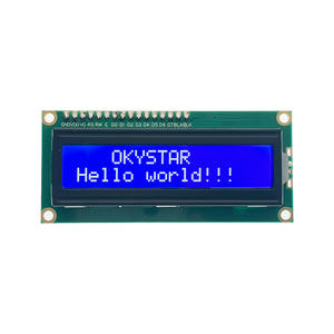 Module d'affichage LCD OKY4002-1 HD44780 1602A 16x2 caractères LCM avec rétroéclairage bleu - Product Image 2