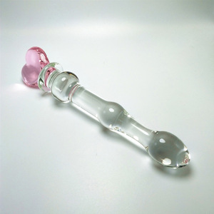 Liefde Toverstaf Kristal Anale Plug Roze Hart Butt <span class=keywords><strong>Dildo</strong></span> Seksspeeltjes Voor Vrouw Stick - Product Image 6