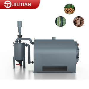 Высокопроизводительная горизонтальная печь для непрерывной обработки биомассы в угольную древесную щепу - Product Image 2