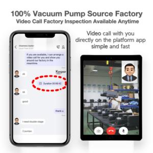 Pompe de surpression <span class=keywords><strong>Kaspar</strong></span> 1000 m³/h + Unité de pompe à vide à palettes rotatives 300 m³/h + Boîtier de commande électrique (Modèle VJP1000+VR302) OEM pour - Product Image 6