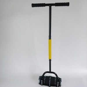 Manual Soil Loosener Lawn Aerator Carbon Steel Blade T-Handle Garden Cultivator for Lawn Edging - Product Image 4
