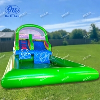 Châteaux gonflables aquatiques Delilai, toboggans aquatiques, trampolines, piscines - Matériel PVC, certifié CE, couleur personnalisée