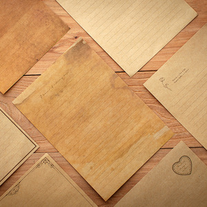 Ensemble de papier à lettres enveloppe de style européen rétro créatif et beau avec cire à cacheter recyclable pour cadeau et artisanat - Product Image 4
