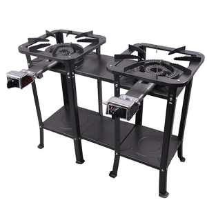 Nouvelle Mode Portable 31A-2H1 Cuisinière À Gaz Classe A Surface En Acier Inoxydable En Fonte Robuste pour Commercial Ménage En Plein Air RV - Product Image 2