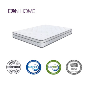 Yeni tasarım tüm boyut mevcuttur euro üst iç yaylı yatak minder otel cep bahar bellek köpük masaj yatak - Product Image 3