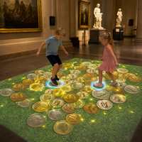 Système de projection interactive sur sol pour jeux éducatifs interactifs en maternelle / établissement scolaire