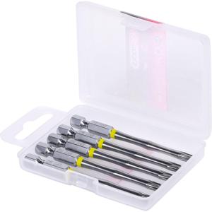 KS TOOLS 1/4" TORSIONpower <b>Bit</b> <b>Torx</b>, 75mm, <b>T25</b>, pack of 5 - Product Image 1
