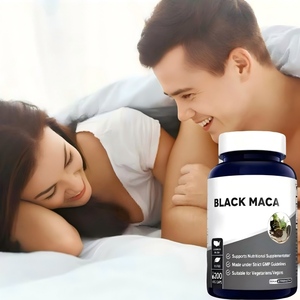 Maksimum mukavemet siyah Maca kapsülleri-erkek canlılık, prostat desteği ve cinsel sağlık OEM/ODM için gelişmiş formül - Product Image 5