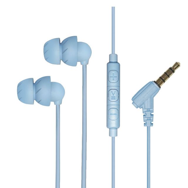 Ergonomic 3.5mm Wired Earbuds with Microphone and in - Line Controls