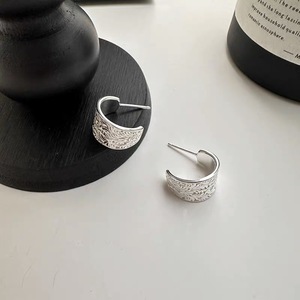 Pendientes de Plata de Ley S925 con Diseño de Hierba Tang, Estilo Japonés y Coreano, Diseño de Arco, Joyería de Moda para Uso Diario - Product Image 3