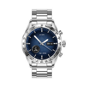 Reloj Inteligente Clásico 2025 KM95 Unisex, 3 Botones, Dos Correas, Caja de Aleación, Pantalla AMOLED, Android, Despertador, Llamadas Magnéticas por Bluetooth - Product Image 2