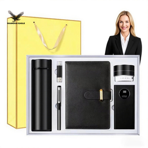 Sang Trọng Khuyến Mại Ý Tưởng Cho Người Đàn Ông Bộ Quà Tặng Cajas De Regalo Bút Máy Tính Xách Tay Với Bút Phích Flask Doanh Nghiệp Công Ty Bộ Quà Tặng - Product Image 6