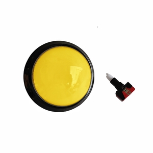 Bouton lumineux convexe en caoutchouc JSJM de 100 mm pour <span class=keywords><strong>machine</strong></span> de jeu d'<span class=keywords><strong>arcade</strong></span> avec support de bouton lumineux et micro-interrupteur - Product Image 6