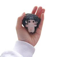 Porte-clés en peluche personnalisé OEM, mini poupée en peluche avec couleur et logo personnalisables, pendentif mascotte mignon