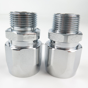 BSPT 3/4 Inch Fixed-<strong>Type</strong> Pump Hose Nozzle Swivel Fuel Dispenser Steel Stainless Steel Copper Carbon Fitting <strong>Thread</strong> 19mm Size - Product Image 3