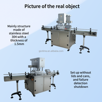 Machine à sceller automatique pour papier/aluminium/boîtes de conserve poudre/noix/sauce Machine à emballer les aliments