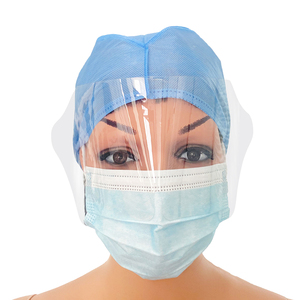 Masker Wajah sekali pakai untuk dokter gigi, masker wajah antikabut dengan Visor medis bedah dan pelindung mata - Product Image 1