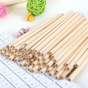 Crayons en bois HB naturels en gros, les moins chers, pour cadeaux promotionnels personnalisés d'usine - Product Image 6