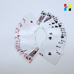 ไพ่กันน้ำทนทาน RFID 100% ทำจากกระดาษ ไพ่รอยัลแบบกำหนดเอง ไพ่เกมพลาสติก OEM - Product Image 3