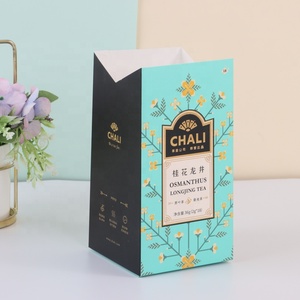 Card For Customized Color Printing Outer Card Board Paper Packaging Box For Tea