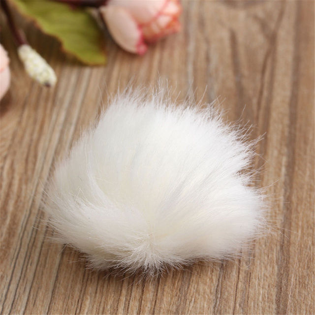 1pcs Portable Fur Windscreen Windshield Wind Muff for Lapel Lavalier Microphone Mic