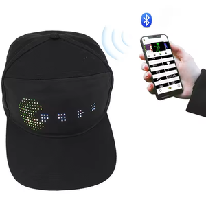 Cappello da Baseball LED Controllato da App, Messaggi Modificabili via Bluetooth, Cappello con Display Luminoso per Testo e Immagini - Product Image 6