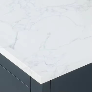 Kabinet kamar mandi Pvc sederhana gaya Spanyol, lemari kamar mandi kamar mandi serbaguna tahan air - Product Image 4