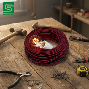 Câbles de <span class=keywords><strong>suspension</strong></span> en PVC tressé de style vintage <span class=keywords><strong>pour</strong></span> créer une ambiance rustique naturelle, <span class=keywords><strong>suspension</strong></span> murale en <span class=keywords><strong>tissu</strong></span> tressé - Product Image 1