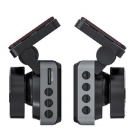 Caméra de tableau de bord double avec écran LCD 3 pouces, verrouillage par gravité, 4K+2K UHD, avec WiFi intégré, GPS, garantie 1 an, avant et arrière