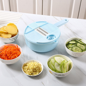 เครื่องหั่นผัก12 In1อเนกประสงค์,เครื่องหั่นผักเครื่องปอกมันฝรั่งหัวหอมสลัดผลไม้และสับ - Product Image 3