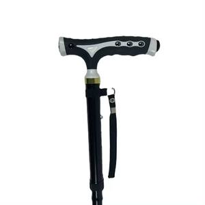 Confortável <span class=keywords><strong>LED</strong></span> <span class=keywords><strong>Light</strong></span> Folding <span class=keywords><strong>Walking</strong></span> <span class=keywords><strong>Cane</strong></span> para uso idoso - Product Image 4