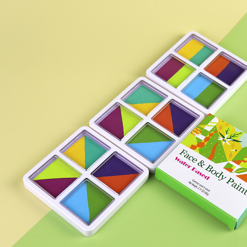 Новое поступление водная подводка для макияжа Косметика 4 раздельные цвета подводка для глаз Палитра водная подводка для глаз