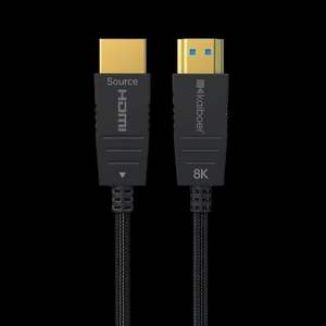 Kaibol Hi <span class=keywords><strong>Series</strong></span> 2.1 8KHD Version Fibre Optique pour Câble HDMI Gaine PVC Dédié pour Usage Domestique et Projection <span class=keywords><strong>TV</strong></span> - Product Image 1