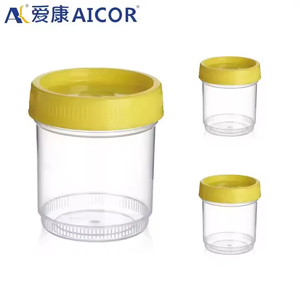 100 सीसी पॉलीप्रोपाइलीन प्लास्टिक मूत्र नमूना कंटेनर अस्पताल प्रयोगशाला ओएम अनुकूलित समर्थन के लिए चिकित्सा उपभोग्य उपकरण - Product Image 3