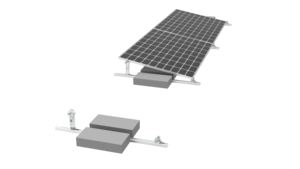 Soporte de Montaje Solar de Alta Calidad con Diseño de Balastreo Fácil, Resistente al Viento (60m/s) y Nieve (3KN/m), Montaje Rápido en Techos Planos - Product Image 3