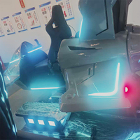 Máquina Arcade VR Super Fighter en Inglés, Máquina de Realidad Virtual con Monedas, Máquina VR de Pie