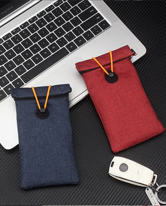 Sac Faraday bloquant le Signal d'affaires sac <span class=keywords><strong>de</strong></span> protection contre le vol <span class=keywords><strong>de</strong></span> téléphone Anti-rayonnement pochette <span class=keywords><strong>de</strong></span> rangement <span class=keywords><strong>de</strong></span> Protection <span class=keywords><strong>de</strong></span> FOB <span class=keywords><strong>de</strong></span> <span class=keywords><strong>clé</strong></span> <span class=keywords><strong>de</strong></span> voiture RFID - Product Image 3