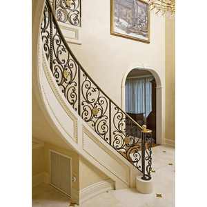 Villa Wrought Iron บันไดโลหะราวบันไดราว - Product Image 1